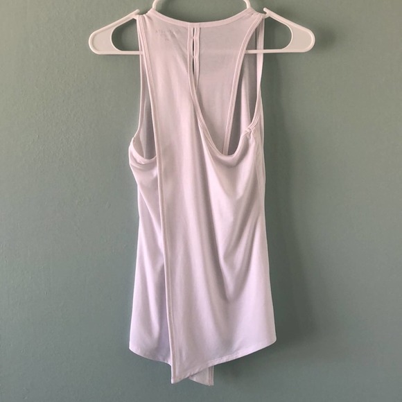 Athleta Essence Vital Tie Back Tank Top WHITE XXS - Picture 5 of 16